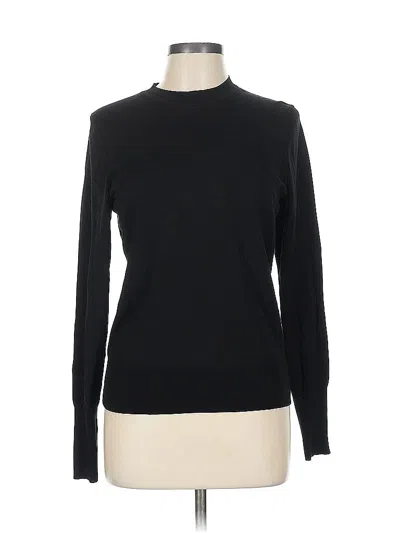 Pre-owned Express Turtleneck Sweater In Black