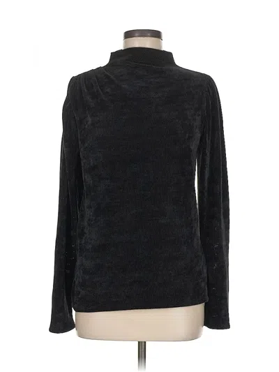 Pre-owned Express Turtleneck Sweater In Black