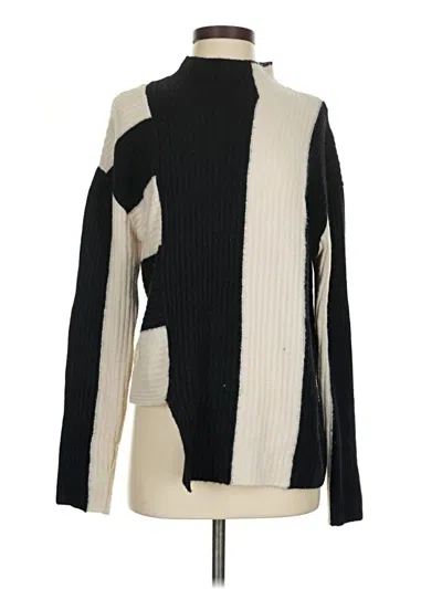 Pre-owned Express Turtleneck Sweater In Black