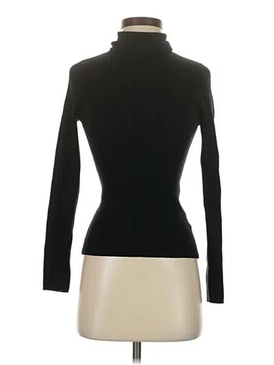 Pre-owned Express Turtleneck Sweater In Black