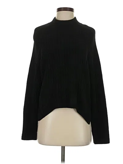 Pre-owned Express Turtleneck Sweater In Black