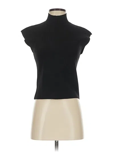 Pre-owned Express Turtleneck Sweater In Black