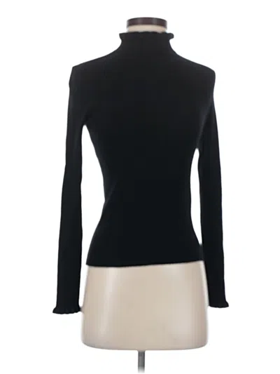 Pre-owned Express Turtleneck Sweater In Black