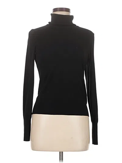 Pre-owned Express Turtleneck Sweater In Black
