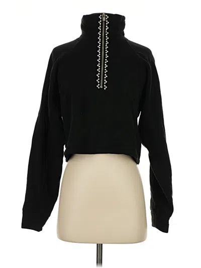 Pre-owned Express Turtleneck Sweater In Black