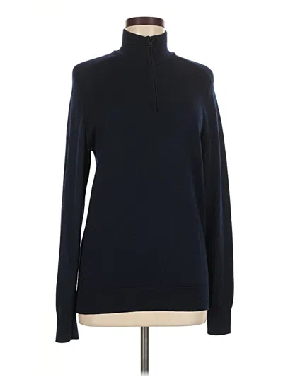 Pre-owned Express Turtleneck Sweater In Black