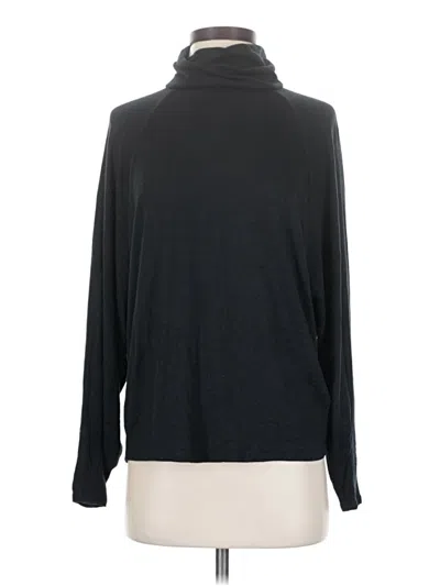 Pre-owned Express Turtleneck Sweater In Black