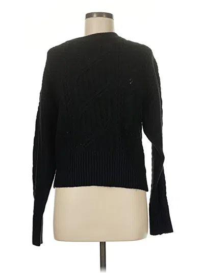 Pre-owned Express Turtleneck Sweater In Black