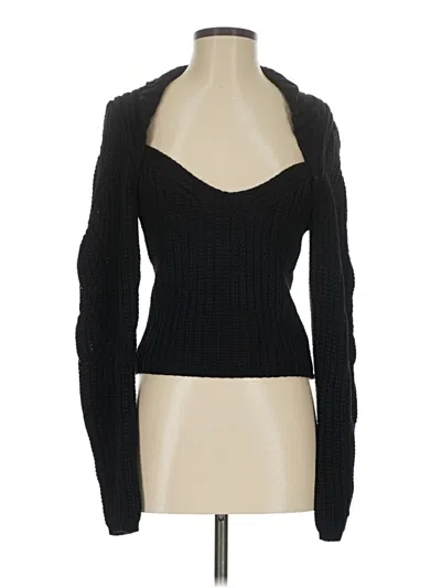 Pre-owned Express Turtleneck Sweater In Black