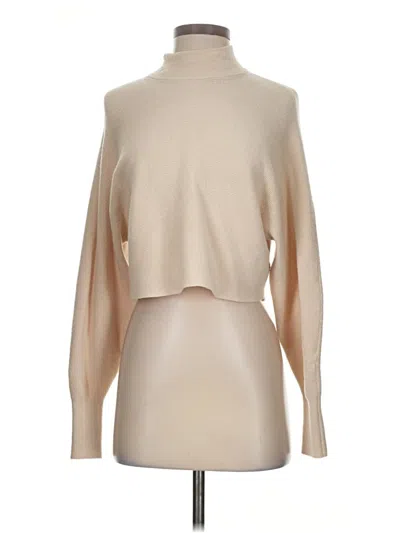 Pre-owned Express Turtleneck Sweater In Brown