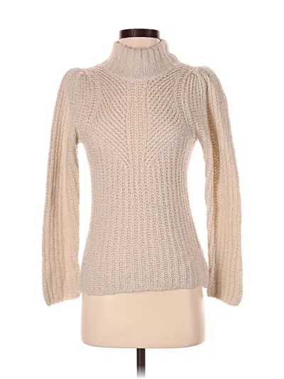 Pre-owned Express Turtleneck Sweater In Brown