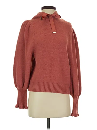 Pre-owned Express Turtleneck Sweater In Brown