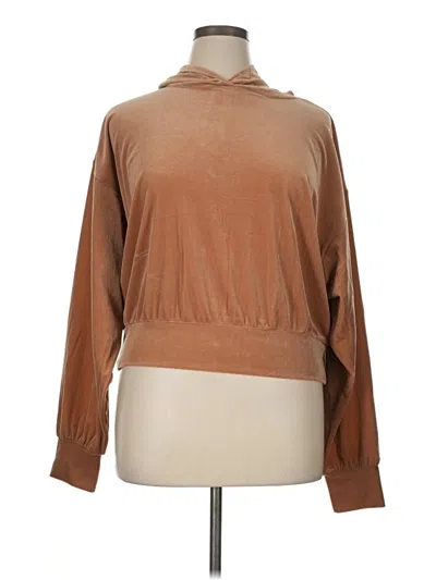 Pre-owned Express Turtleneck Sweater In Brown