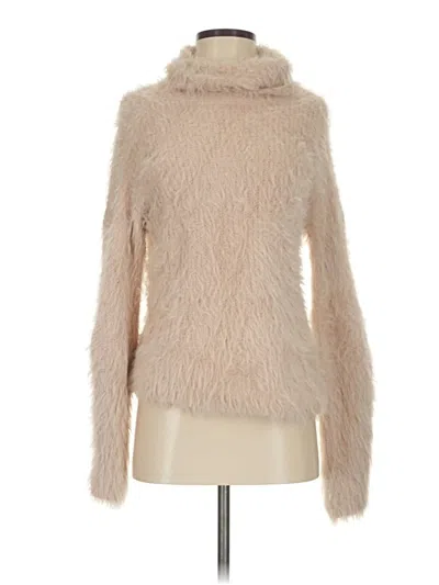 Pre-owned Express Turtleneck Sweater In Brown