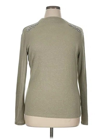 Pre-owned Express Turtleneck Sweater In Brown