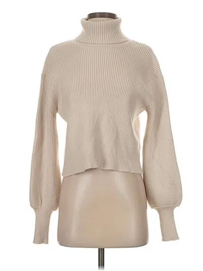 Pre-owned Express Turtleneck Sweater In Brown
