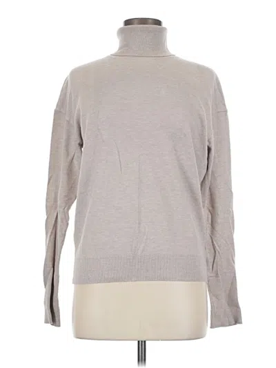 Pre-owned Express Turtleneck Sweater In Gray