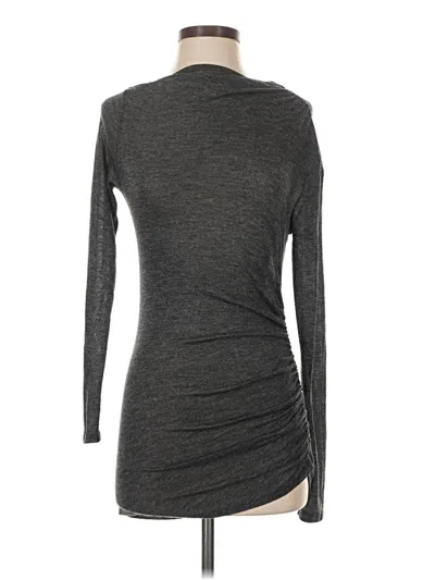 Pre-owned Express Turtleneck Sweater In Gray