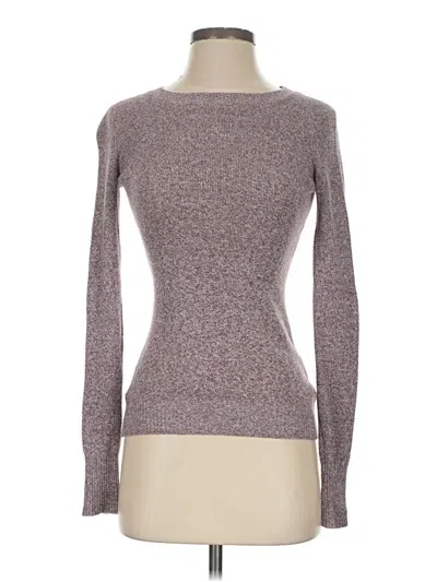Pre-owned Express Turtleneck Sweater In Gray