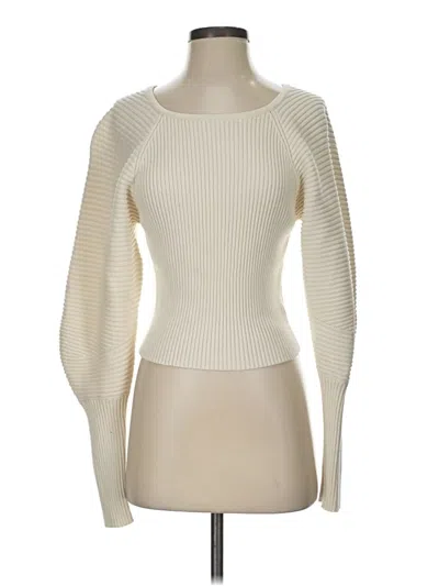 Pre-owned Express Turtleneck Sweater In Ivory
