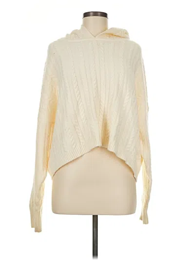 Pre-owned Express Turtleneck Sweater In Ivory