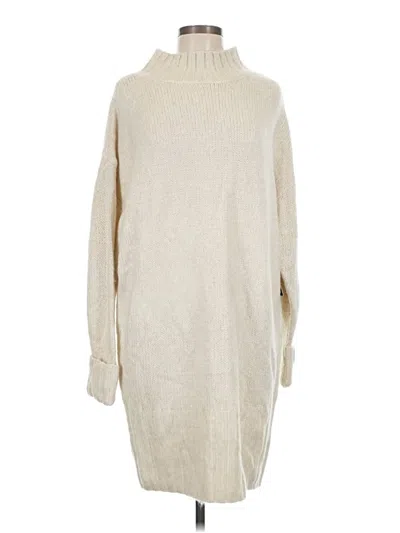 Express Turtleneck Sweater In Ivory