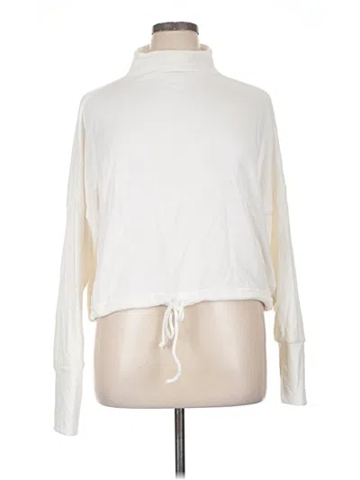Pre-owned Express Turtleneck Sweater In Ivory