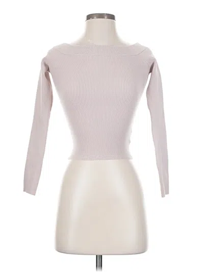 Pre-owned Express Turtleneck Sweater In Pink