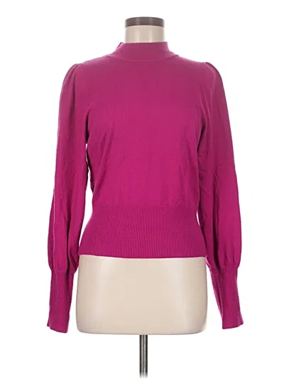 Pre-owned Express Turtleneck Sweater In Pink