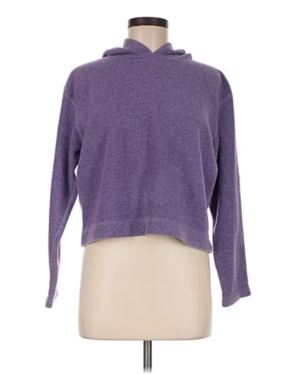 Pre-owned Express Turtleneck Sweater In Purple