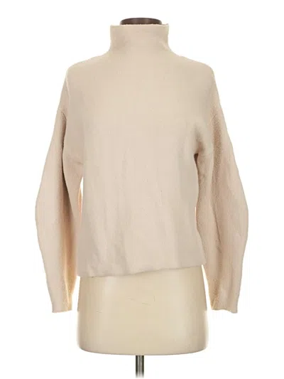 Pre-owned Express Turtleneck Sweater In Tan