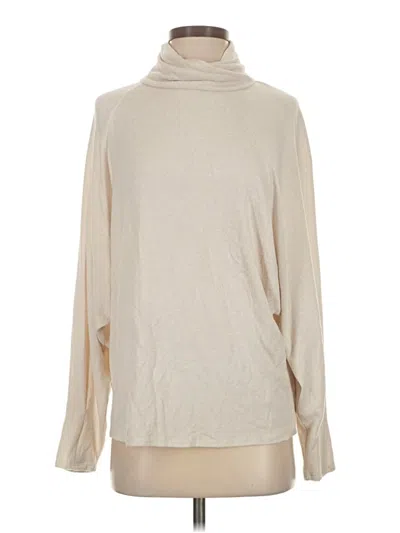 Pre-owned Express Turtleneck Sweater In Tan