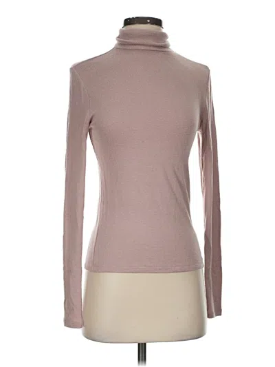 Pre-owned Express Turtleneck Sweater In Tan