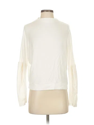 Pre-owned Express Turtleneck Sweater In White