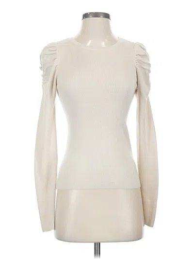 Pre-owned Express Turtleneck Sweater In White