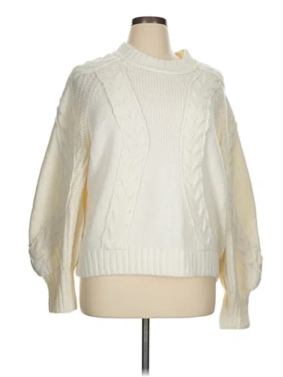 Express Turtleneck Sweater In White