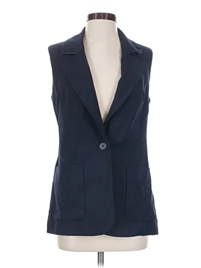 Pre-owned Express Vest In Blue