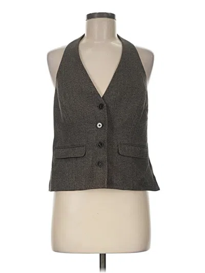 Pre-owned Express Vest In Gray