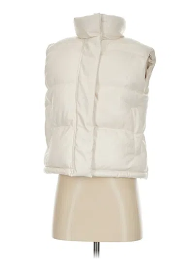 Pre-owned Express Vest In Ivory
