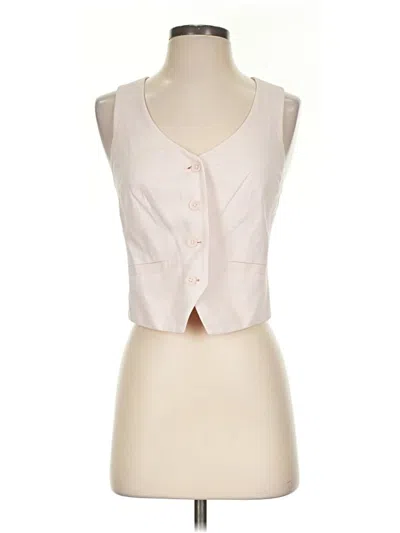 Pre-owned Express Vest In Ivory
