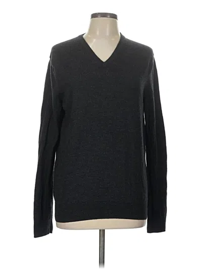 Pre-owned Express Wool Pullover Sweater In Gray