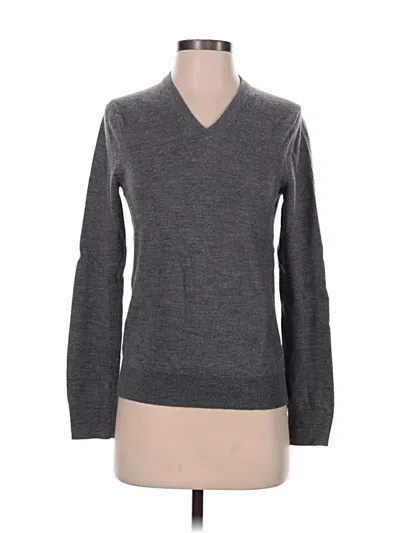 Pre-owned Express Wool Pullover Sweater In Gray