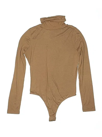 Pre-owned Express X Negin Mersalehi Bodysuit In Brown