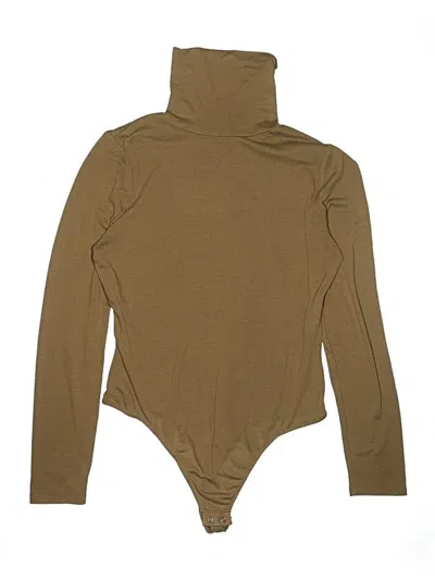 Pre-owned Express X Negin Mersalehi Bodysuit In Brown