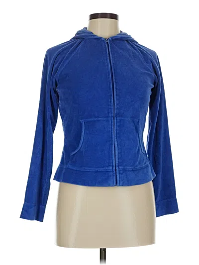 Pre-owned Express Zip Up Hoodie In Blue