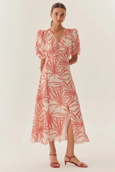 Exquise Adaline Midi Dress In Multi