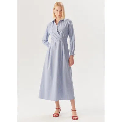 Exquise Adelyn Midi Dress In Blue