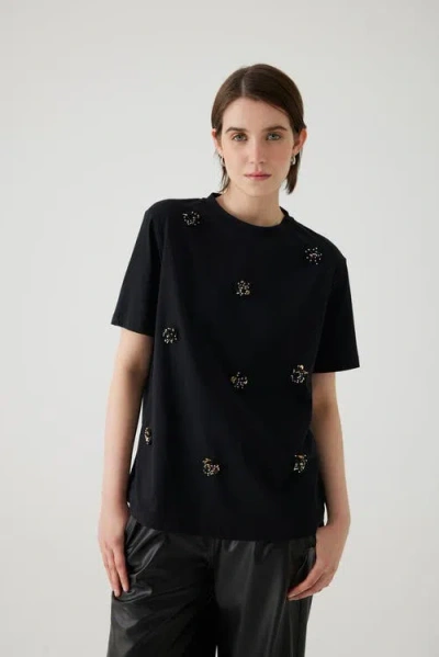 Exquise Ailith Tshirt In Black