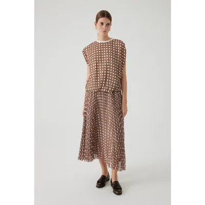 Exquise Anita Midi Skirt In Multi