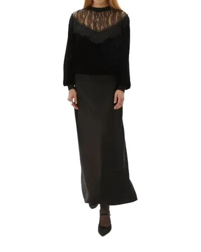 Exquise Blake Blouse In Black